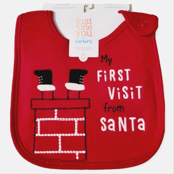 My First Visit From Santa Bib - Picture 1 of 3